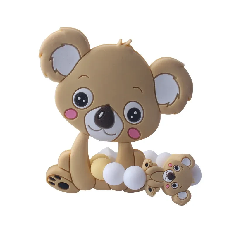 Infant Silicone Toy Teether Baby Silicone Cartoon New