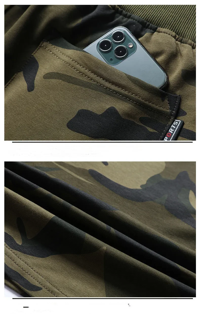 Mens Camo Swim Shorts