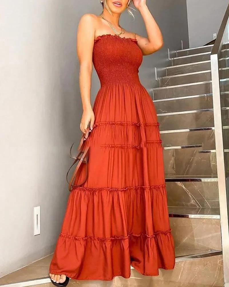 Orange Dress