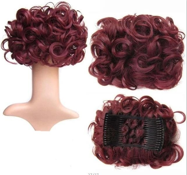 Retro Hairstyle Bun
