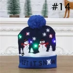 Christmas Theme LED Beanies - Buy 3 Free Shipping
