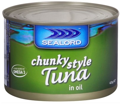 TUNA IN OIL 425GM (SEALORD 103277)