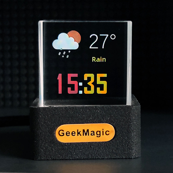 GeekMagic WiFi Weather Clock - Decorative Display