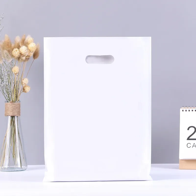 white plastic shopping bags
