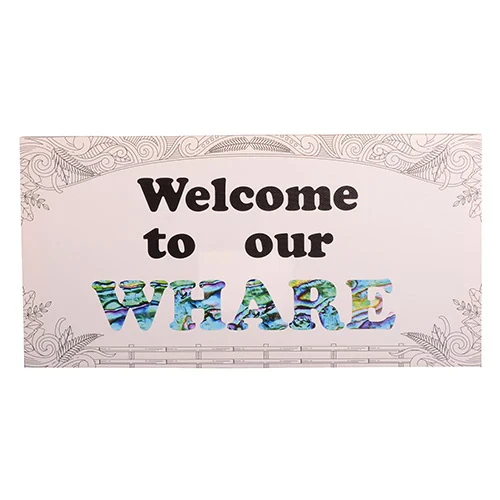 Welcome to our Whare print