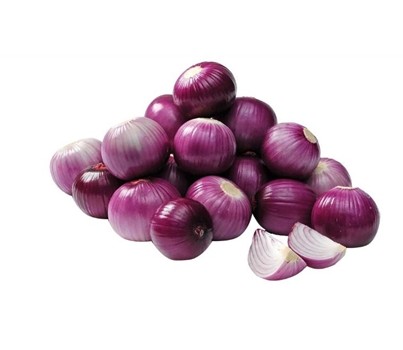 ONION RED PEELED (PER KG) - [PRODUCE]