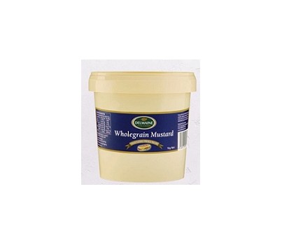 MUSTARD WHOLEGRAIN 1KG (DELMAINE 3146)