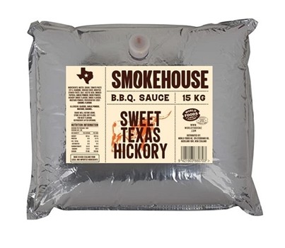 SAUCE BBQ SWEET HICKORY 15KG (TEXAS SMOKEHOUSE TSBBQ15)