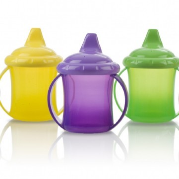 NUBY TWIN HANDLE TINTED SPOUT CUP 207ml