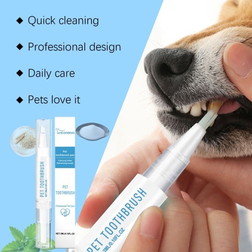 Soft Breath Care Pet Toothbrush Pen
