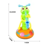 Dancing Saxophone Caterpillar-not included battery