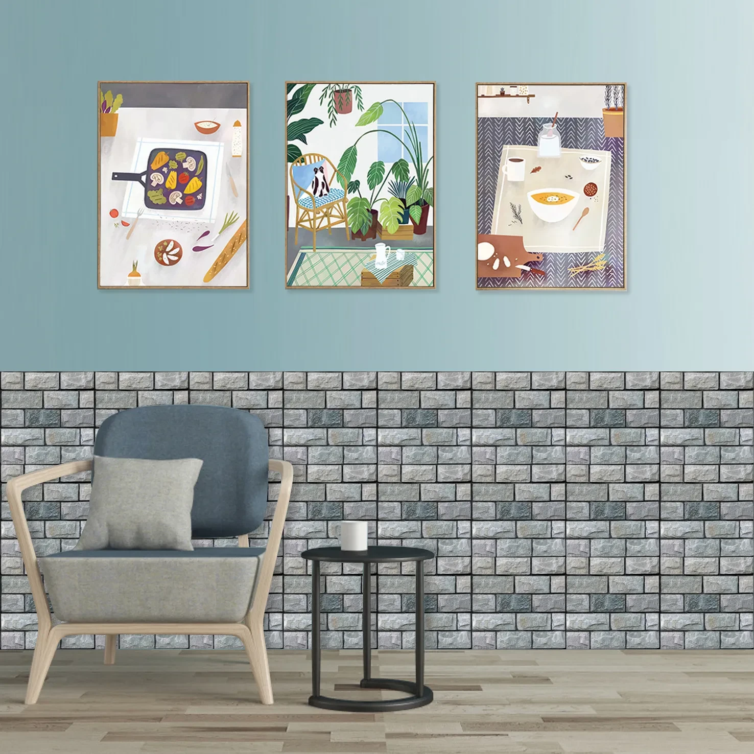 Stick-On Wall Tiles