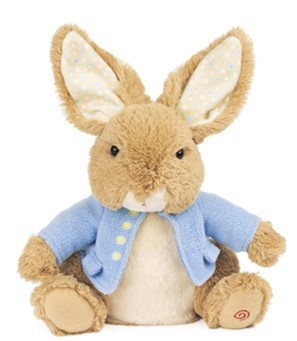 PETER RABBIT PEEK-A-EARS 27CM