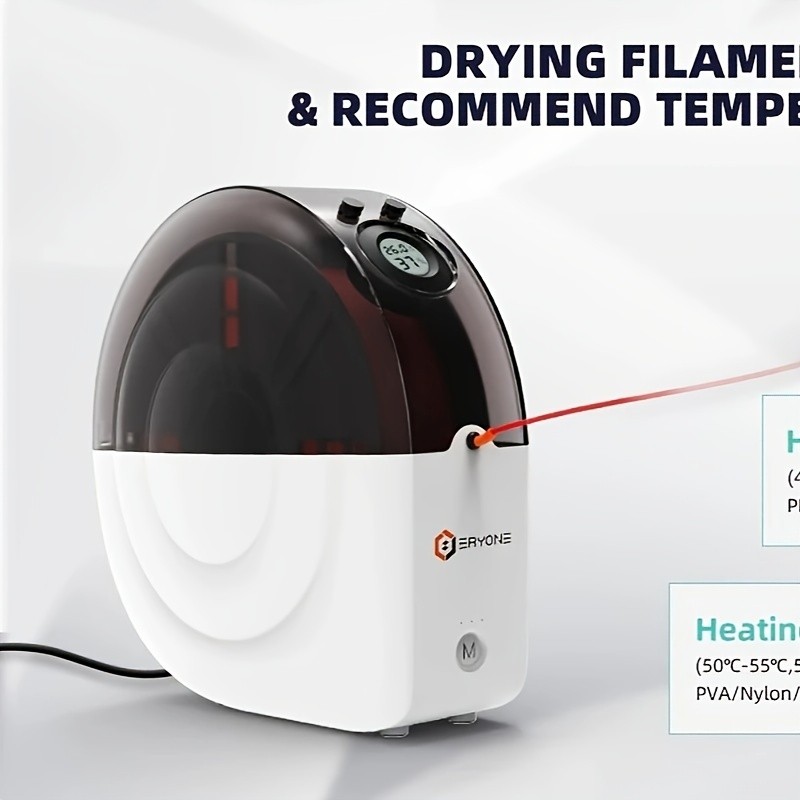 ERYONE Promotion New Snail Dryer Box M2 For 3D Printing Filament All-Round Drying With High Precision Thermohygrometer