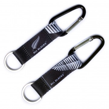ABCARABINERKEY All Blacks Carabiner Keyring