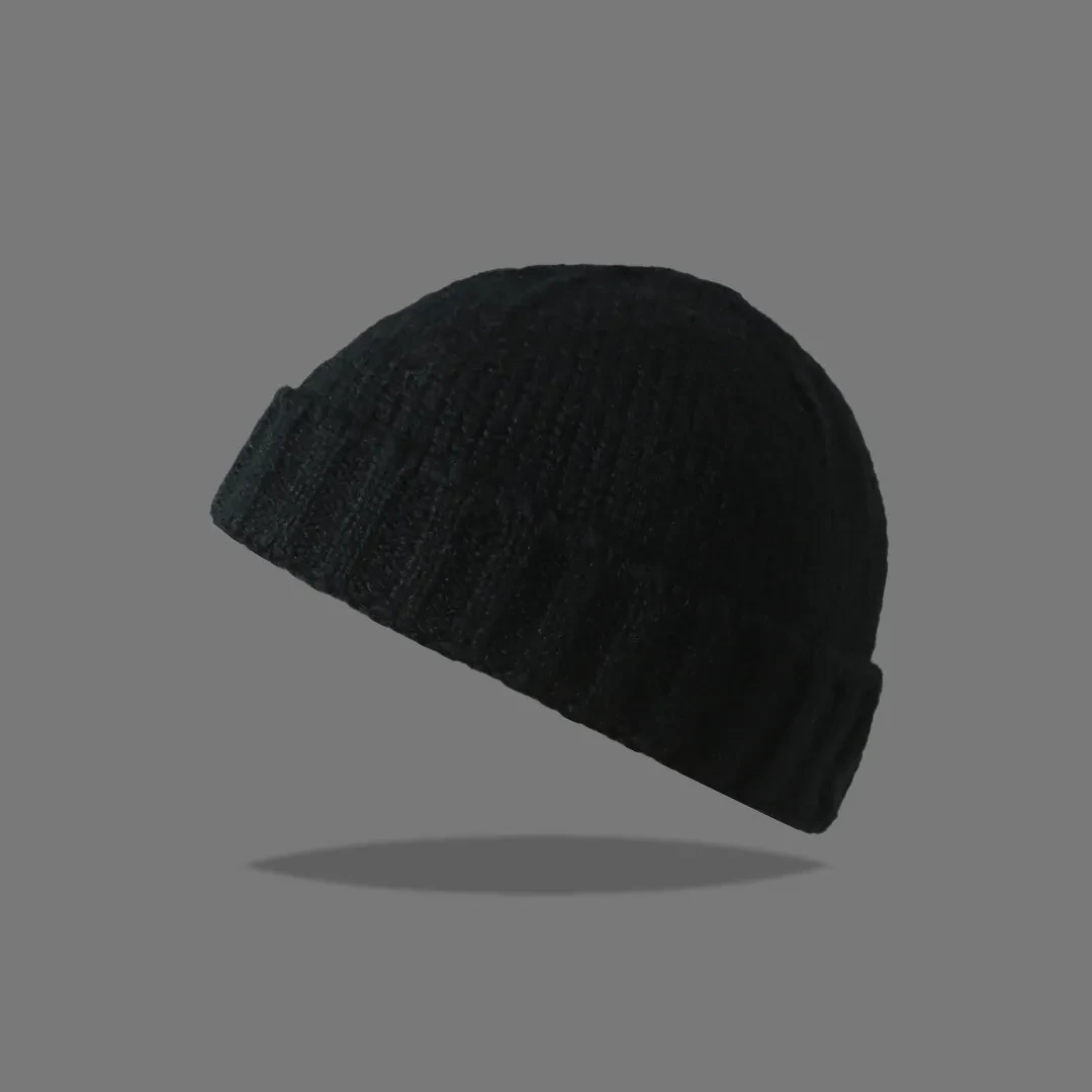 American Knitted Hat Women's All-match Face-looking Little Watermelon Hat Yupi Beanie Hat