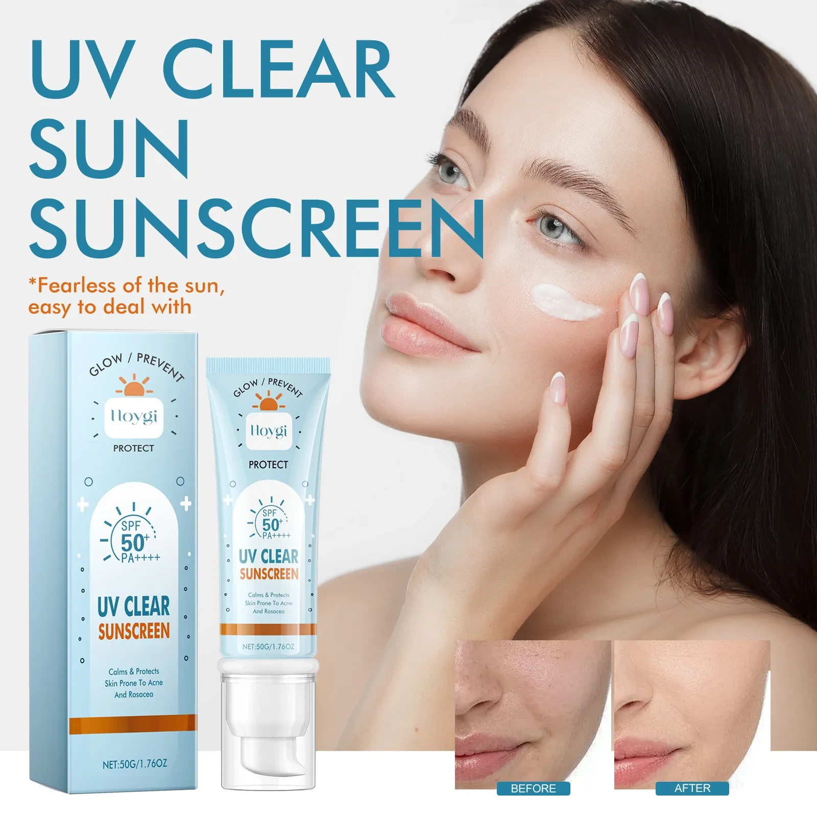 HOYGI UV Clear Sunscreen SPF 50+