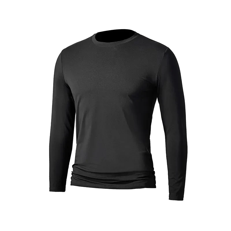 Modal Long Sleeve Men's Multi-coloured Business Bottom Shirt