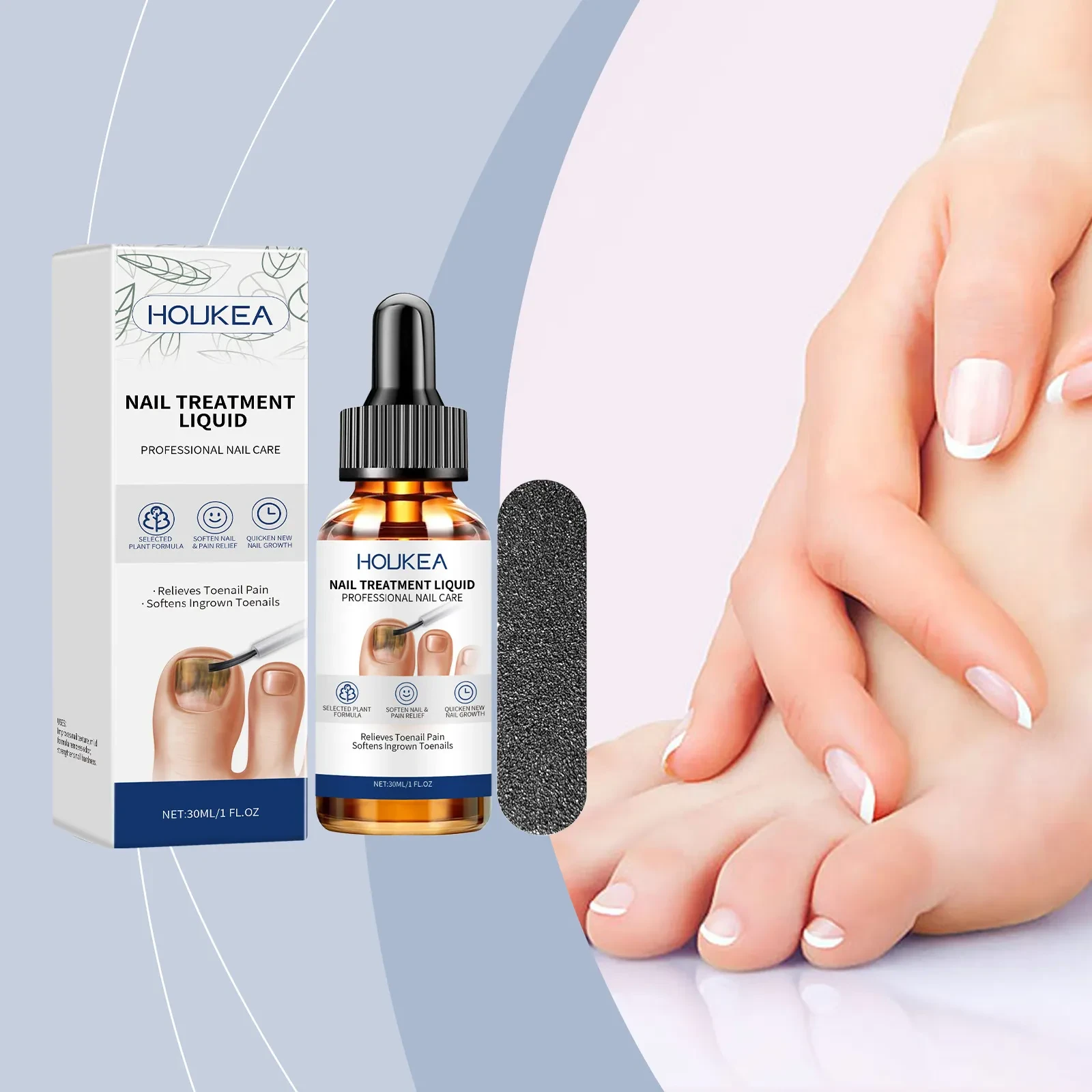 Gentle Moisturizing Repair Glossy Care Bright Soft Nail Face Nail Nutrient Solution