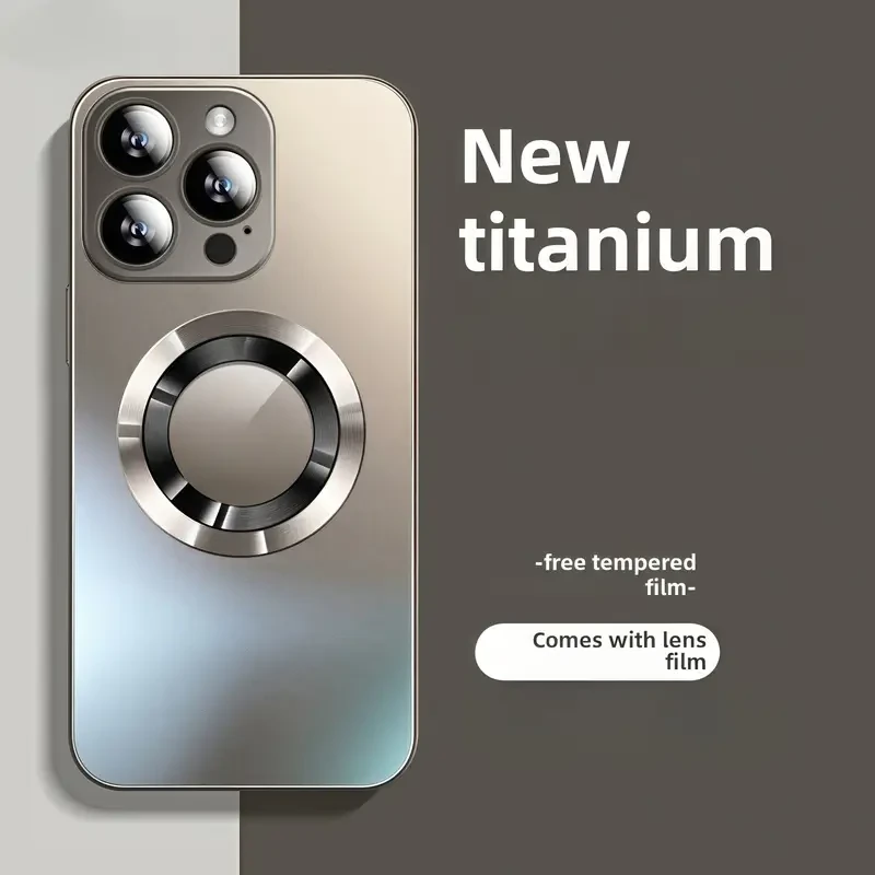 Premium Matte Magnetic Case Designed for Iphone 16 Pro Max