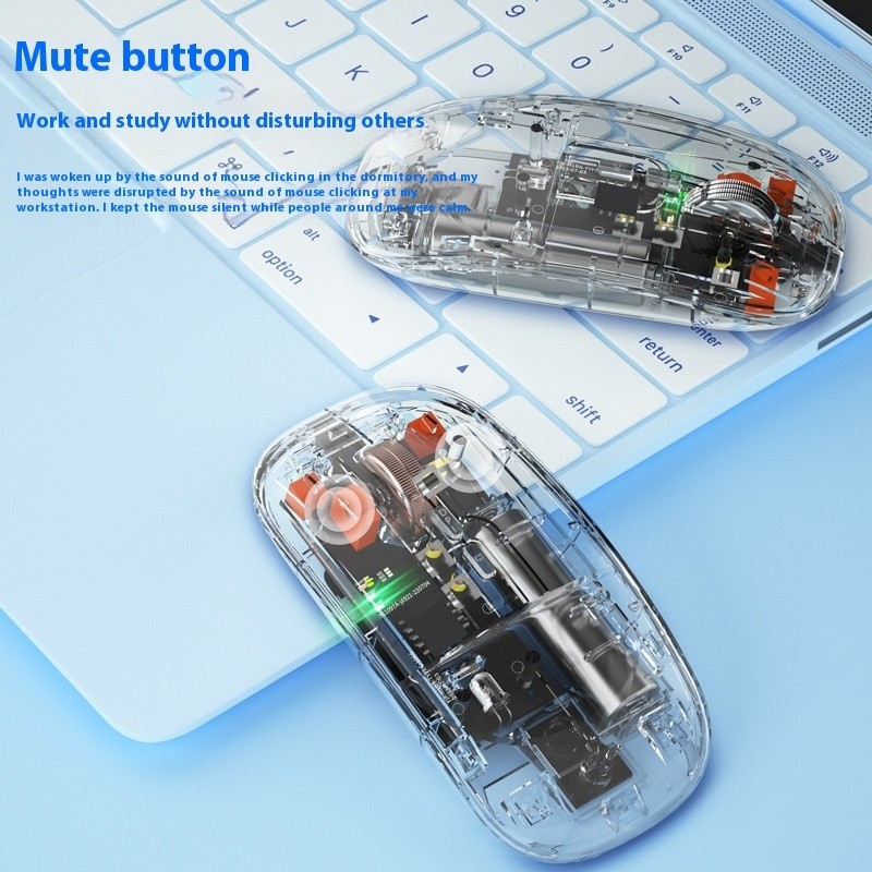 Applicable Tablet Pc Three-mode Connection Bluetooth Mouse