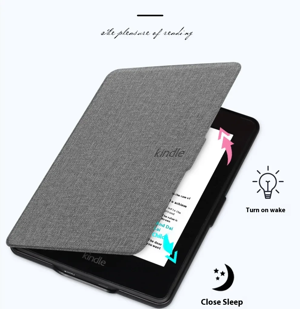 Linen Leather Case Youth Version Protective Shell