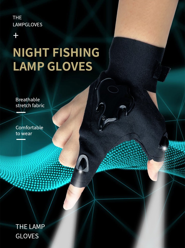 Light Up Work Gloves