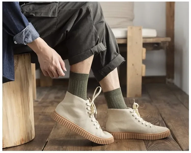 Fall Winter Men Summer Thin Socks