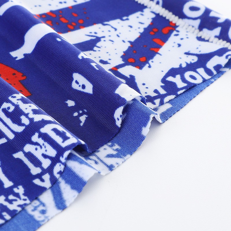 Summer Printed Men's Ice Silk Seamless Panties