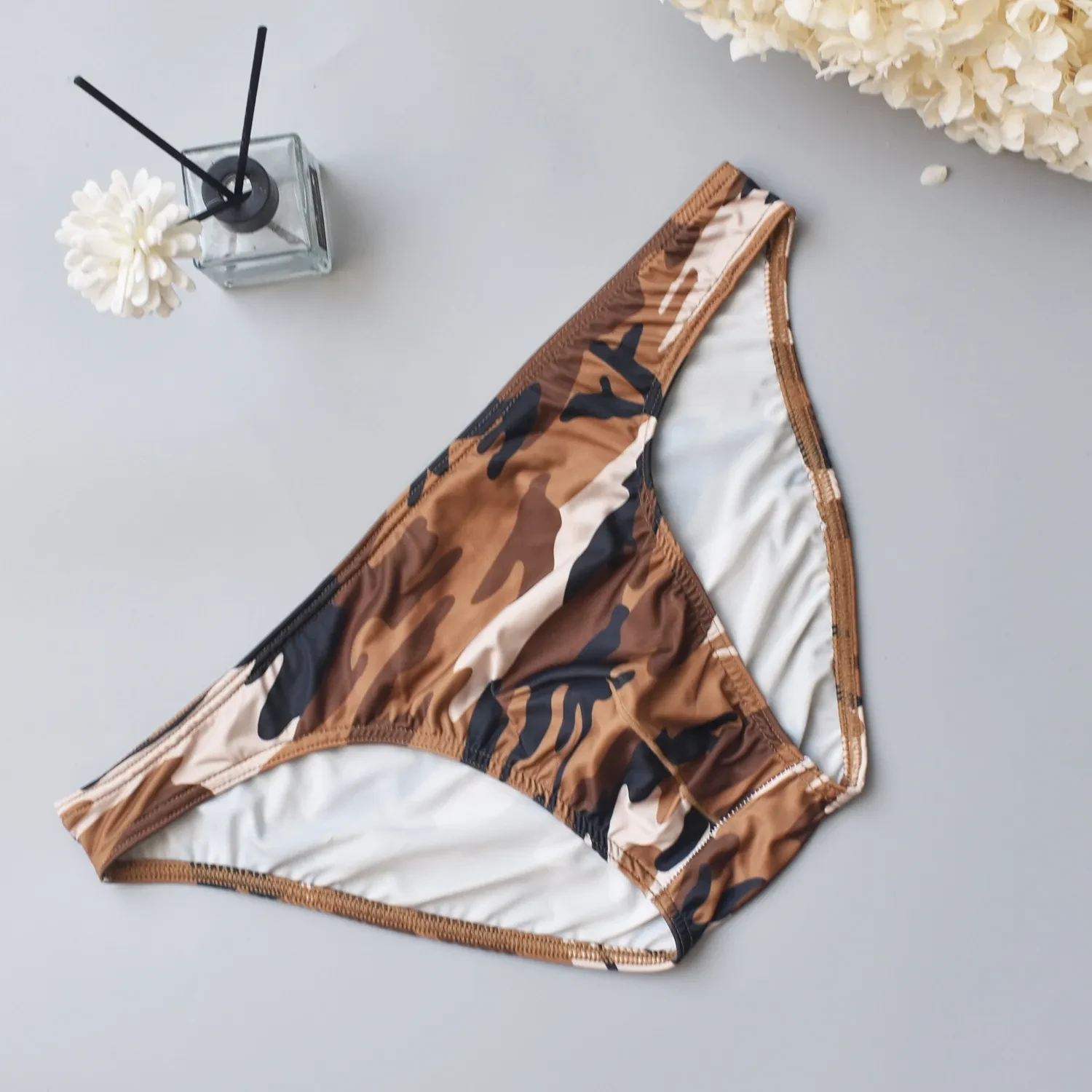 Four-color Camouflage Men's Briefs