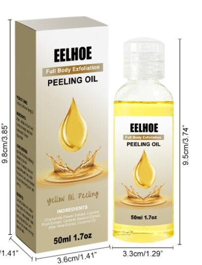 Brightening Body Cleaning Exfoliating Skin Care Oil