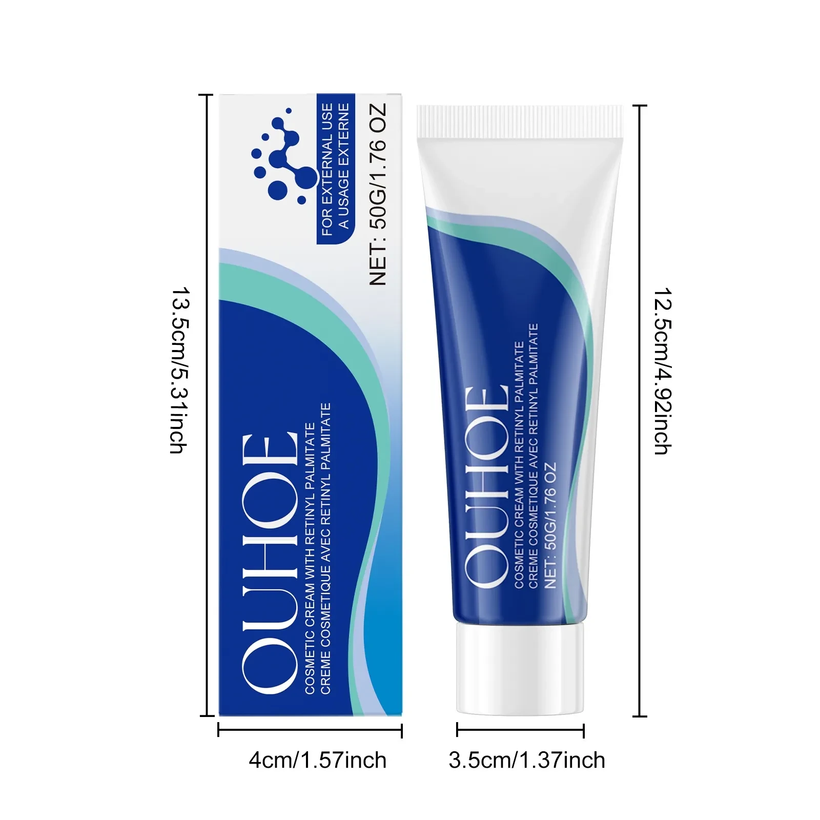 OUHOE Retinol Night Moisturizing Moisturizing Gentle Nourishing And Firming Glow Skin Care Cream