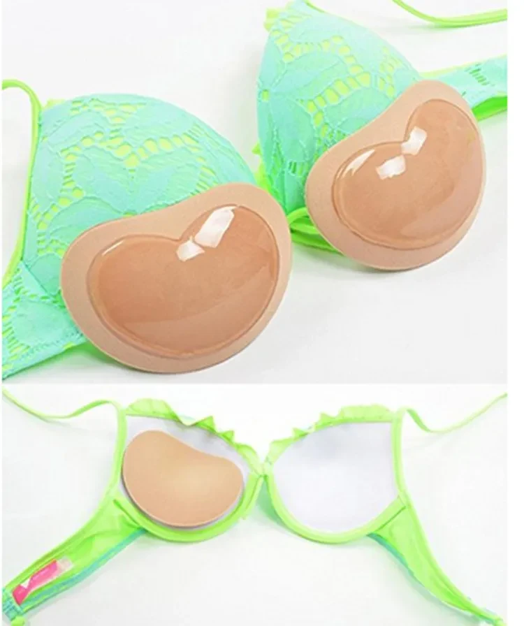 Heart Padding Magic Bra/Bikini Insert Pads