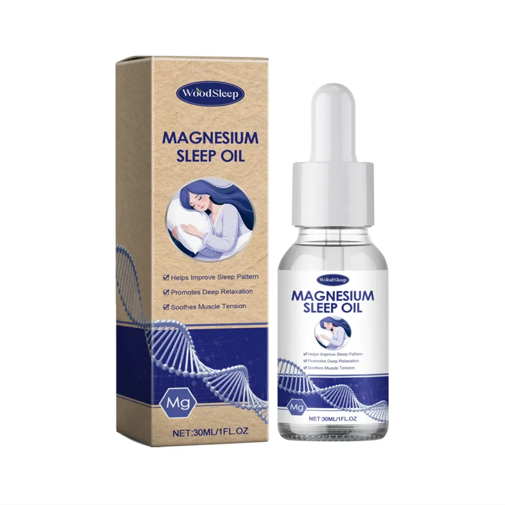 WOODSLEEP Magnesium Oil Sleep Essential Oil Improves Sleep Quality
