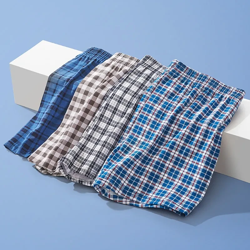 Plus-sized Cotton Men's Breathable Casual Underwear