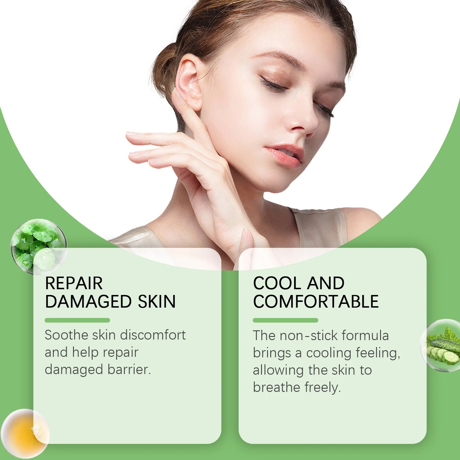 120ml Natural Organic Aloe Vera Gel - Skin Lightening, Moisturizing