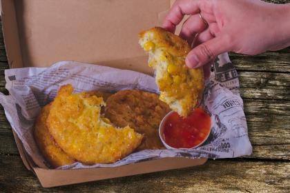 Fritter Corn Classic 100g Gluten Free Vegetarian Vegan