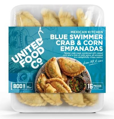 Pastry Empanada Crab & Corn 50g