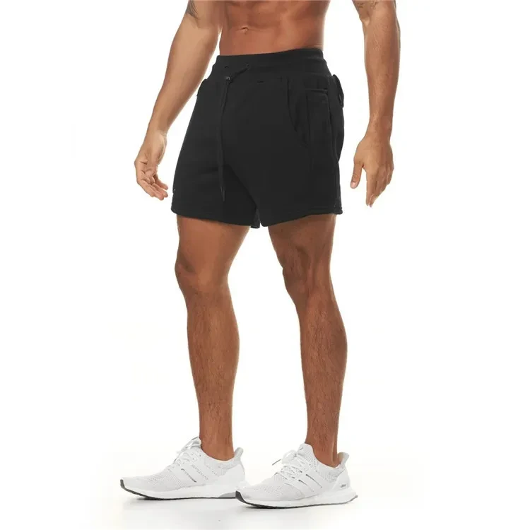 Summer Men's Multi-pocket Sports Shorts Black