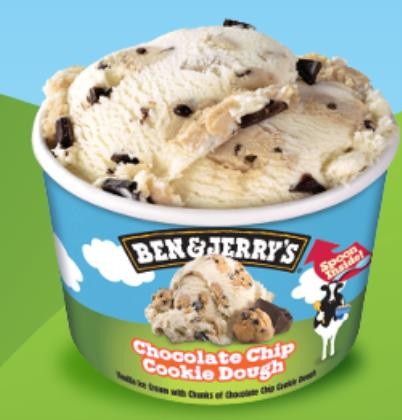 Ice Cream Choc Chip Cookie