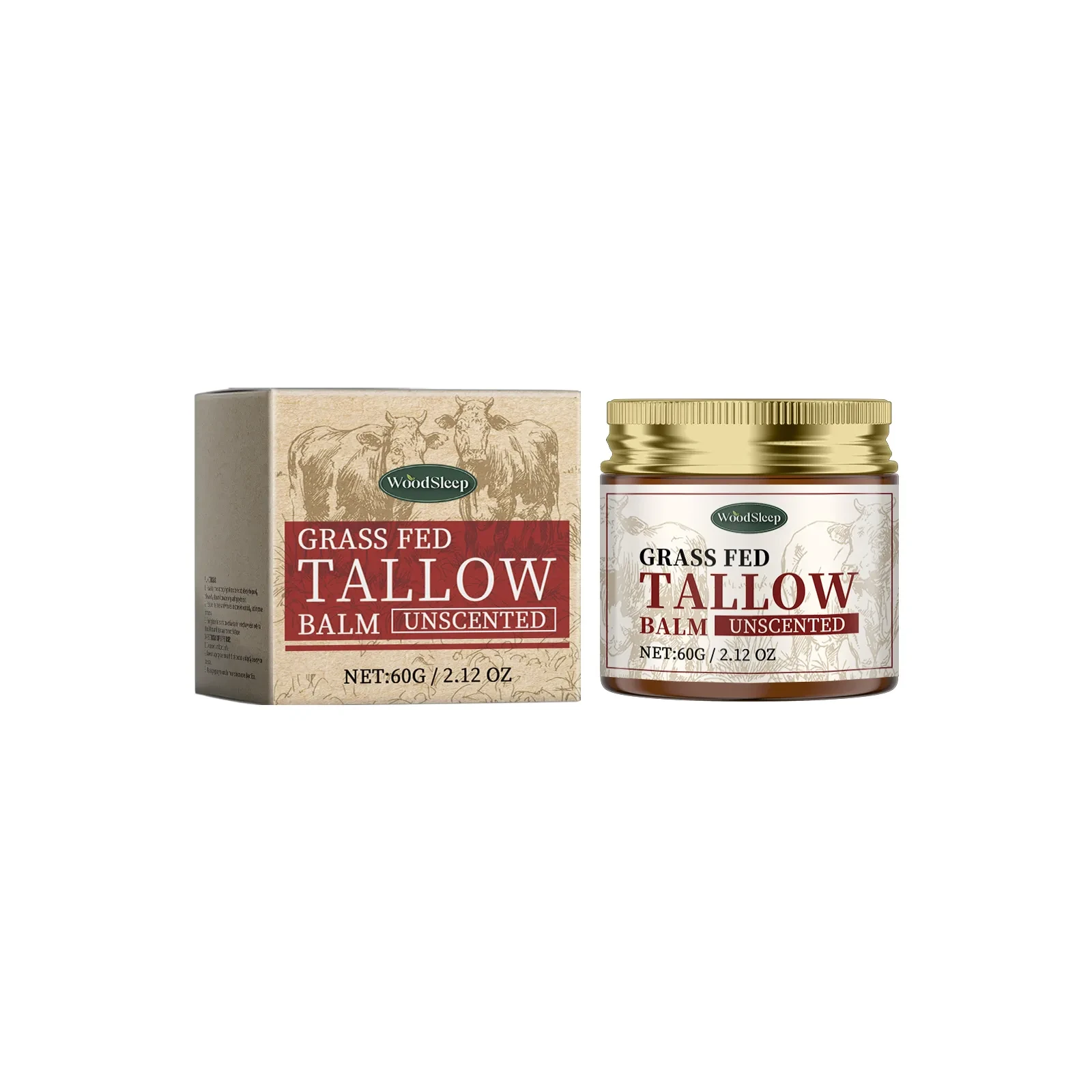 WOODSLEEP Grass Fed Tallow Balm