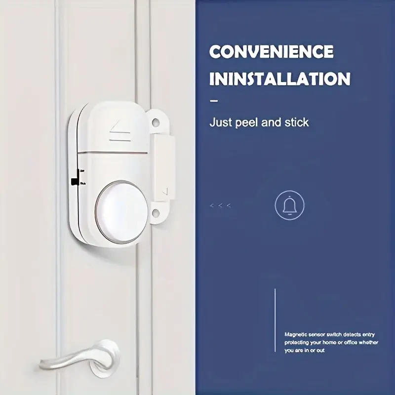 Wireless Window Door Burglar Alarm Magnetic Sensor Security System