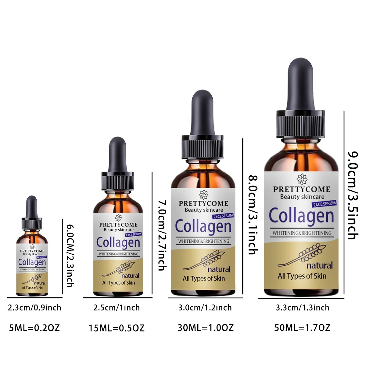 Collagen Facial Essence Deep Repair Moisturizing Hyaluronic Acid - Fade Fine Lines Facial Care