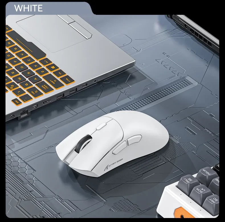 Attack Shark Wireless Bluetooth Three-model Lightweight Mouse E-sports Games Office