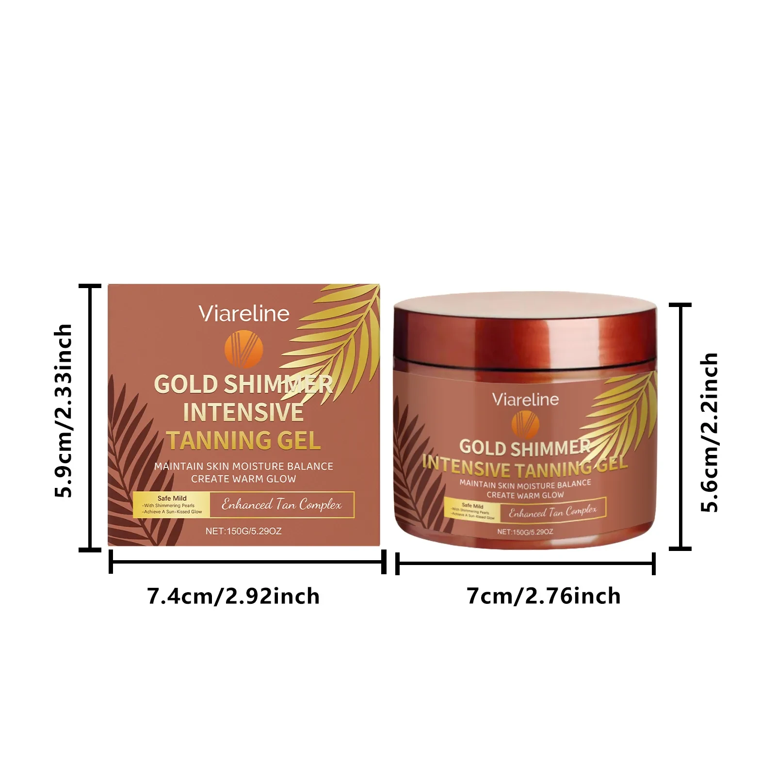 Golden Black Gel Refreshing Skin Universal