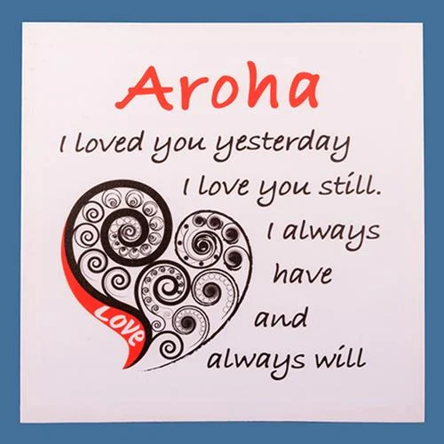 Canvas Aroha Wall Art