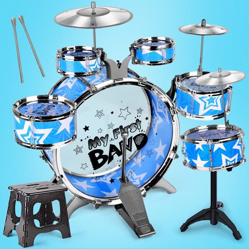 Children's Jazz Drum Kit 3-6 Years Old Toys