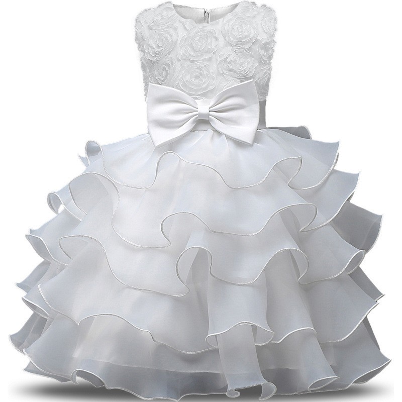 Baby Girl Dress Bridesmaid Wedding Party Children Clothing
