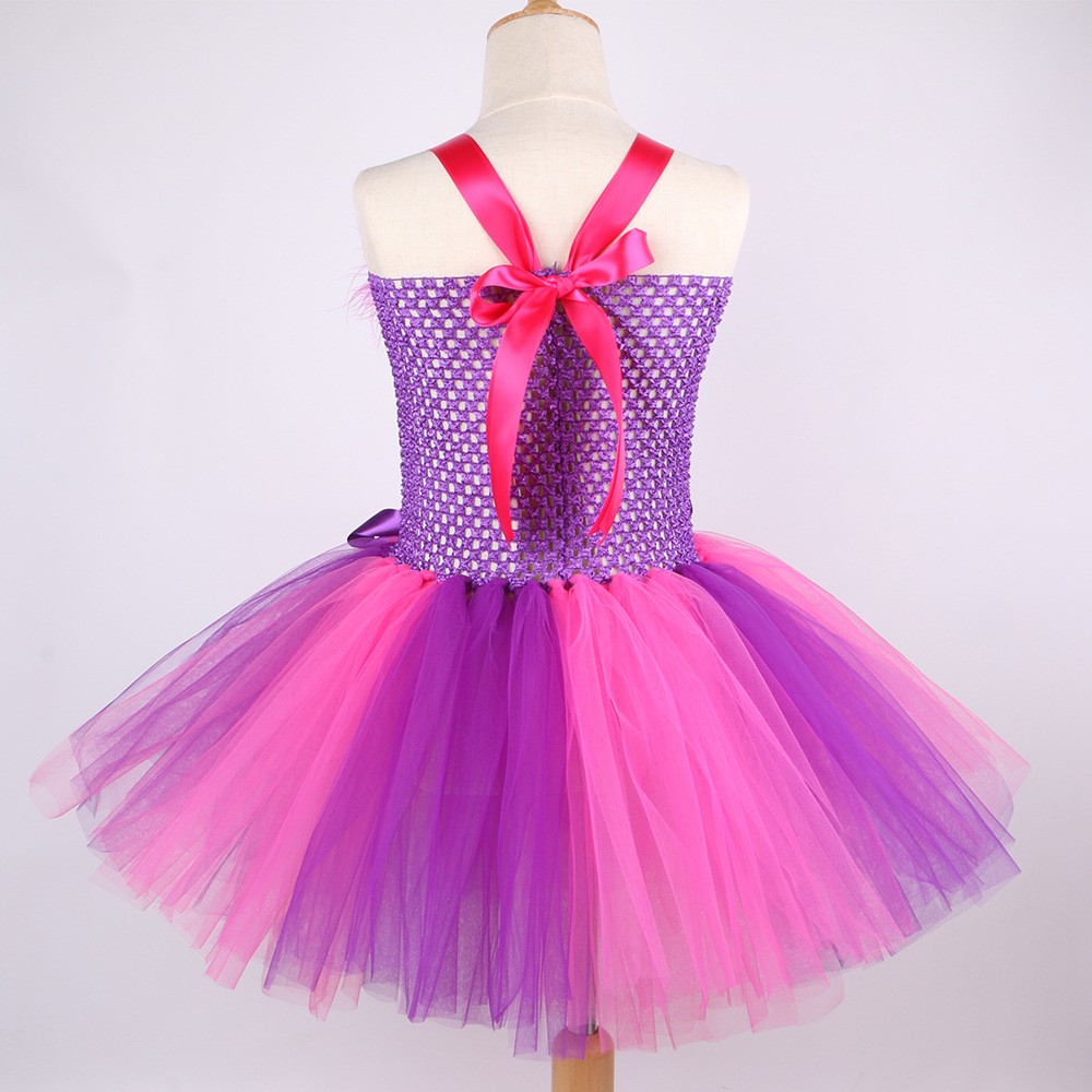 Wonderland Dress Children's Mesh Pettiskirt Girls Holiday Princess