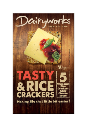 Crackers and Cheese Tasty Gluten Free